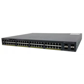 Коммутатор Cisco Catalyst WS-C2960X-48LPS-L (некондиция, не работает PoE на 2 портах)